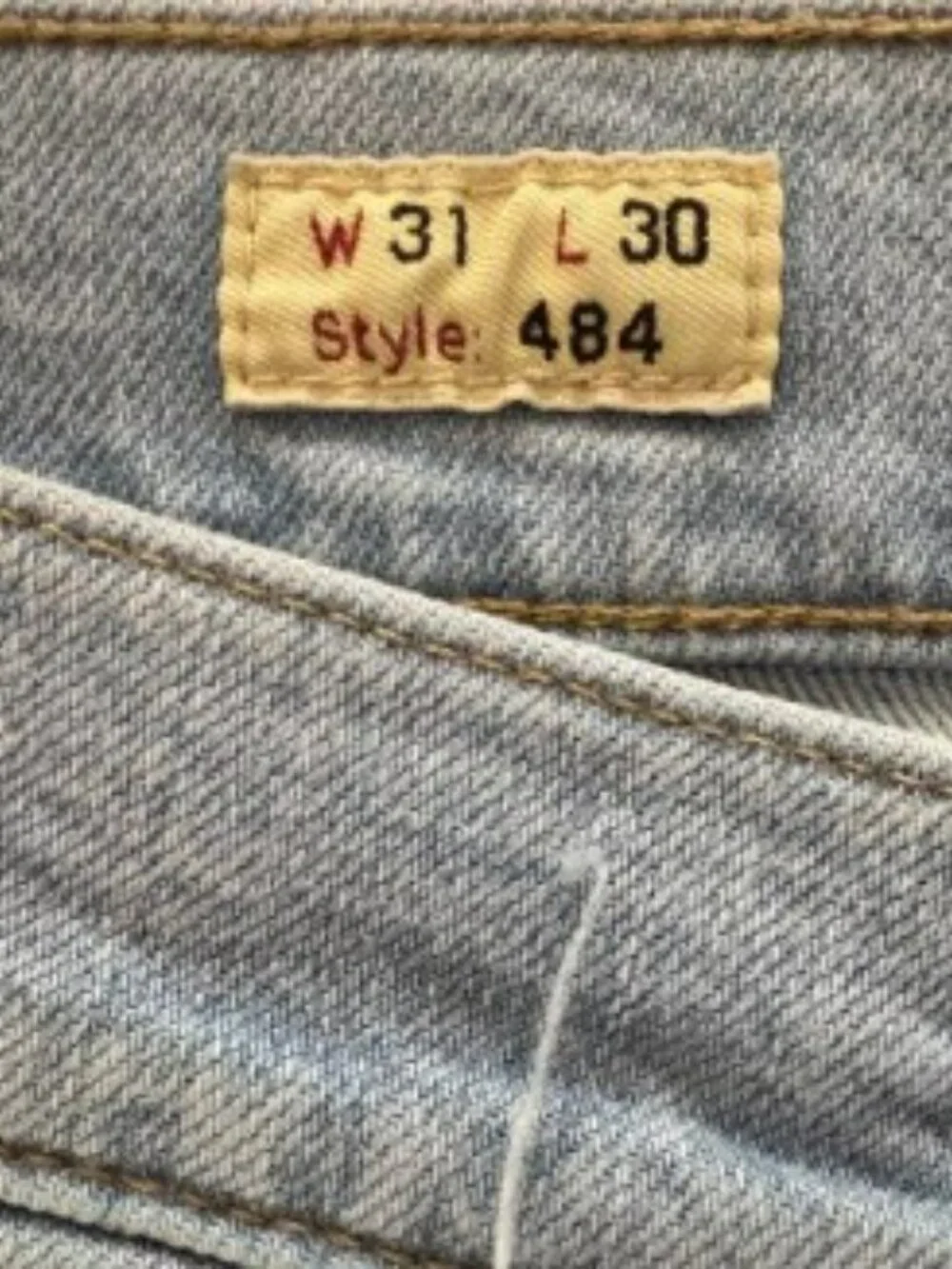Mens J Crew Jeans Style 484 Slim 31/30